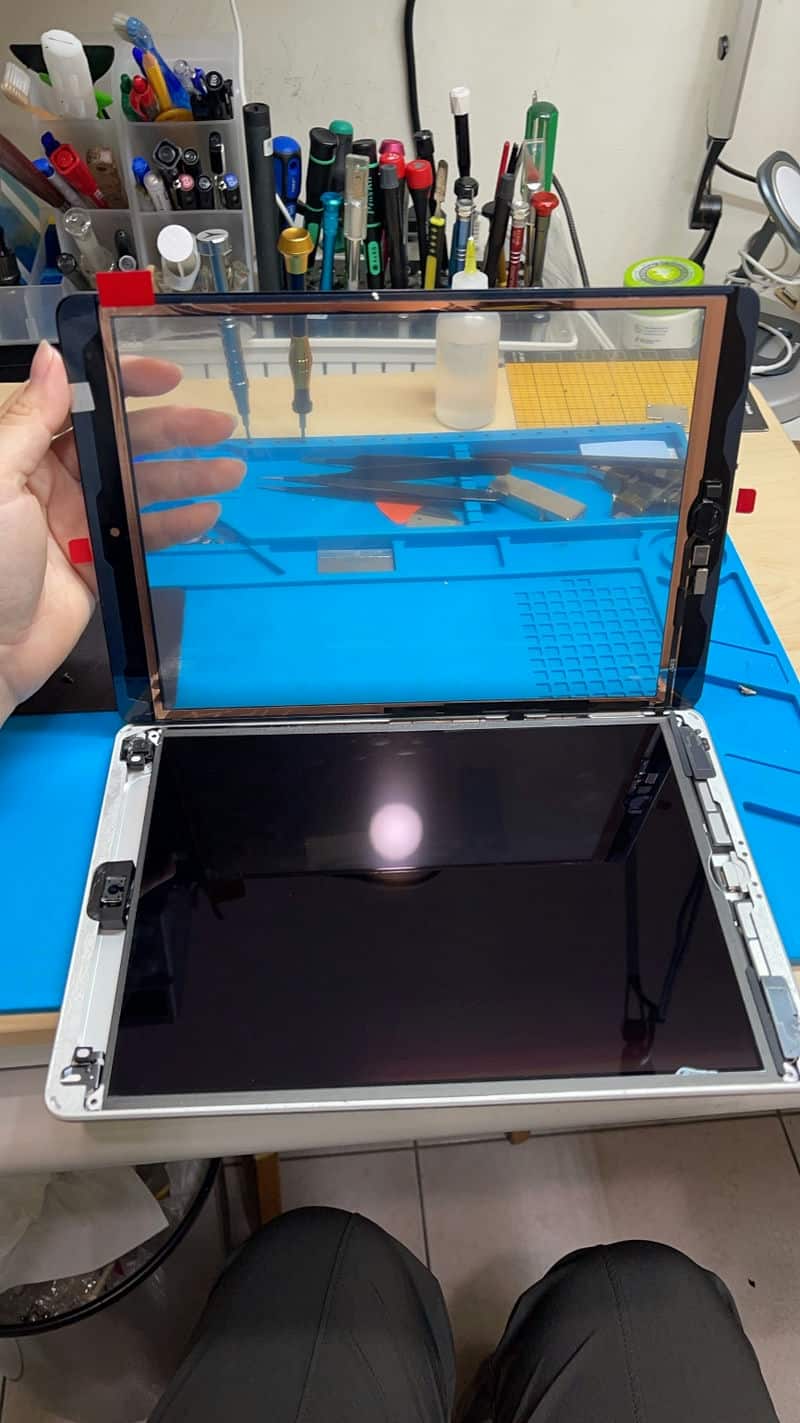 iPad意外破損桃園中壢的Dr.A現場評估不用等，維修就靠它