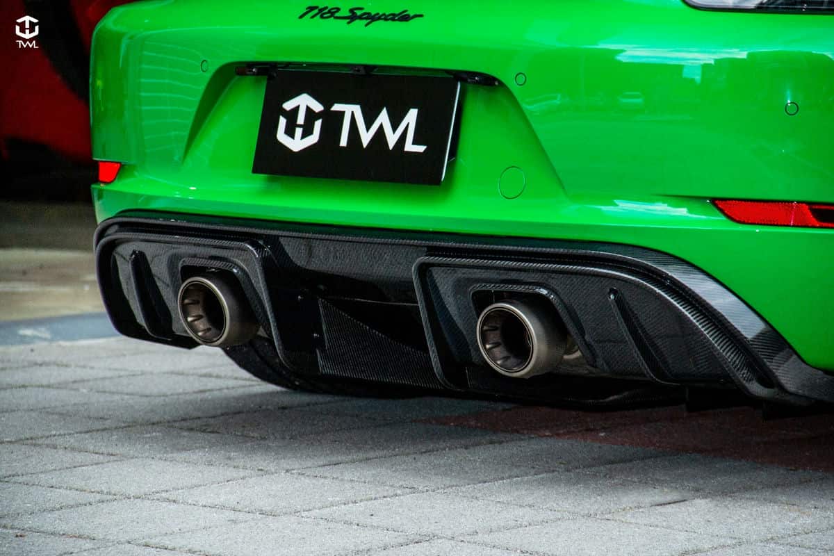 台灣碳纖的速度與風格交響Porsche 718 Spyder